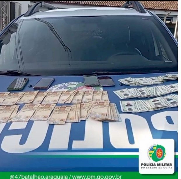 ARAGARÇAS - PMGO PRENDE ESTELIONATÁRIOS
