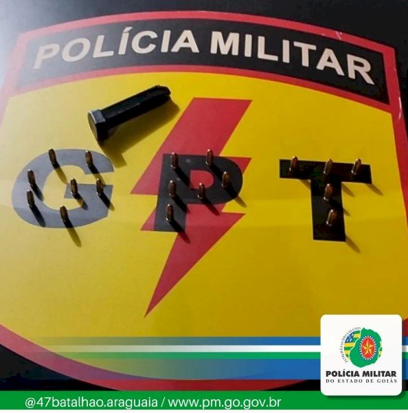 GPT DO 47° BPM / 7° CRPM EFETUA A PRISÃO DE INDIVÍDUO PELO CRIME DE PORTE ILEGAL DE ARMA DE FOGO E ACESSÓRIOS