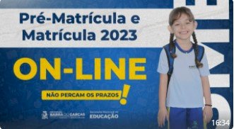 Prefeitura de Barra do Garças lança matrícula e pré-matrícula on-line
