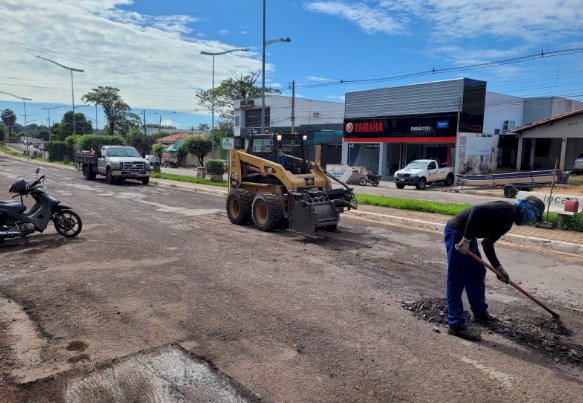 Av. Salomé José Rodrigues recebe primeira fase do microrrevestimento
