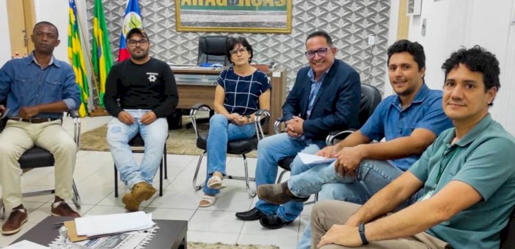 Prefeito e secretário realizam reuniões para tratar da Agricultura Familiar em Aragarças
