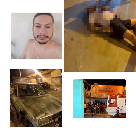 Homem é perseguido e morto com vários tiros dentro de veículo na cidade de Aragarças