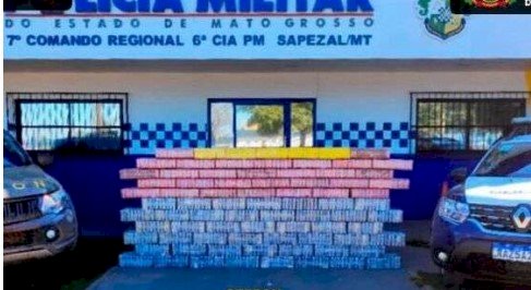 PMs prendem 2 e apreendem 800 Kg de drogas em MT; suspeito morreu baleado