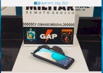 MENOR É APREENDIDO PELA PM POR FURTO DE CELULAR EM BARRA DO GARÇAS