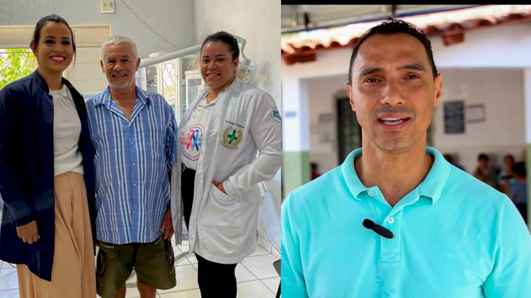 “Agora vou comer carne assada neste final de ano”, comentou beneficiário de projeto odontológico Aragarças Sorridente, ao prefeito Delegado Ricardo Galvão