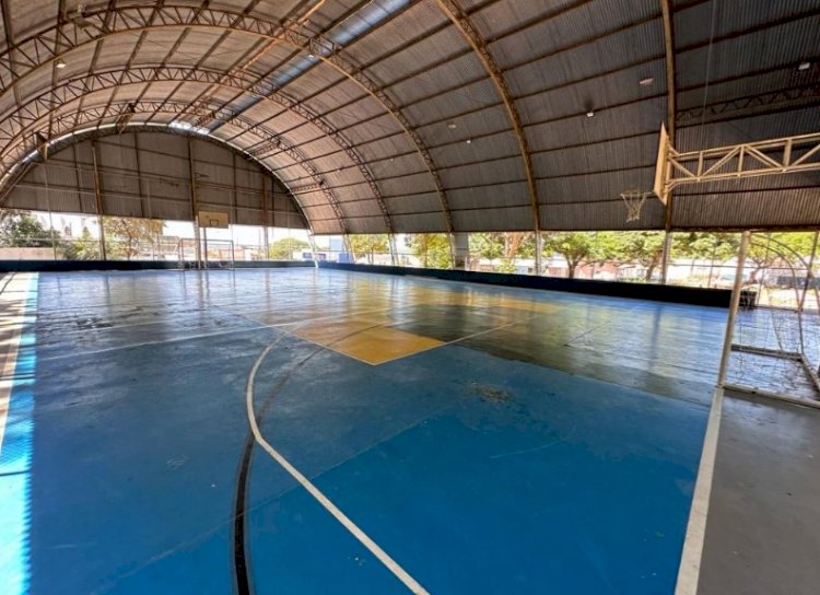 Barra do Garças: reforma da Escola Elizabeth Sanchez entra na reta final
