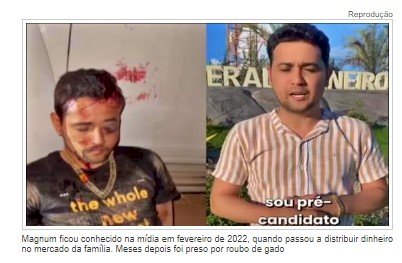 Ex-vereador espancado e condenado por furtar gado anuncia pré-candidatura a prefeito