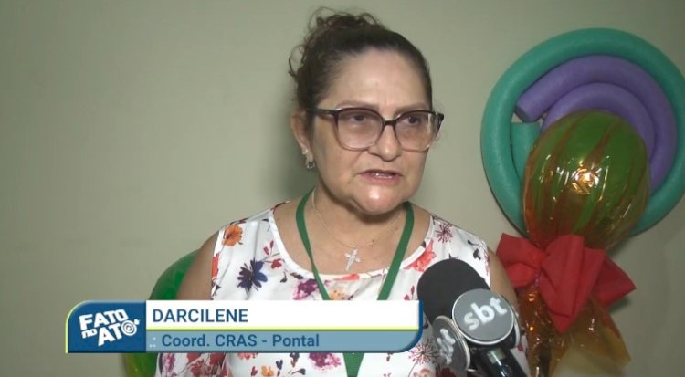A comemoração das crianças ocorreu no lago em Pontal do Araguaia–MT.