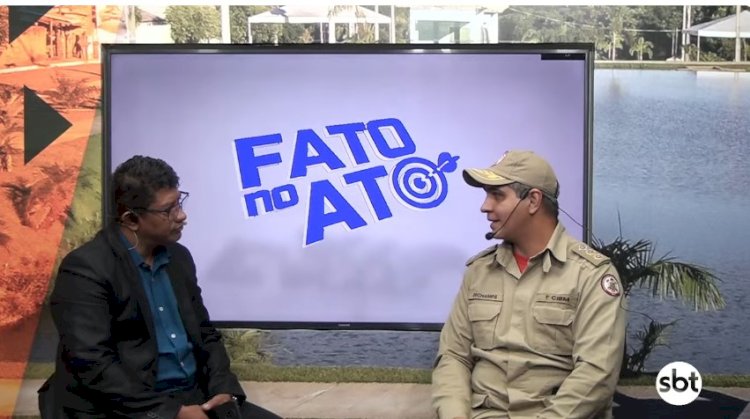Acompanhe trecho da entrevista com o Ten Cel BM André LUis Dechampis, um das pautas foi a pode arvores