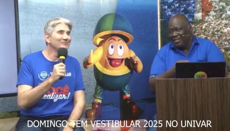 2024 O UNIVAR - REALIZAÇÃO DE SONHOS E PROJETOS - MARCELO SOLER AO VIVO - Repórter Araguaia