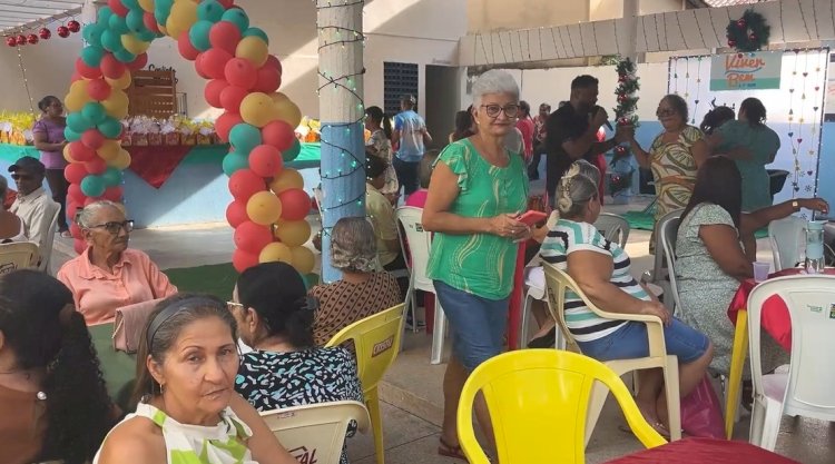 Encerramento das atividades do Viver Bem a Terceira Idade em Aragarças-Go.